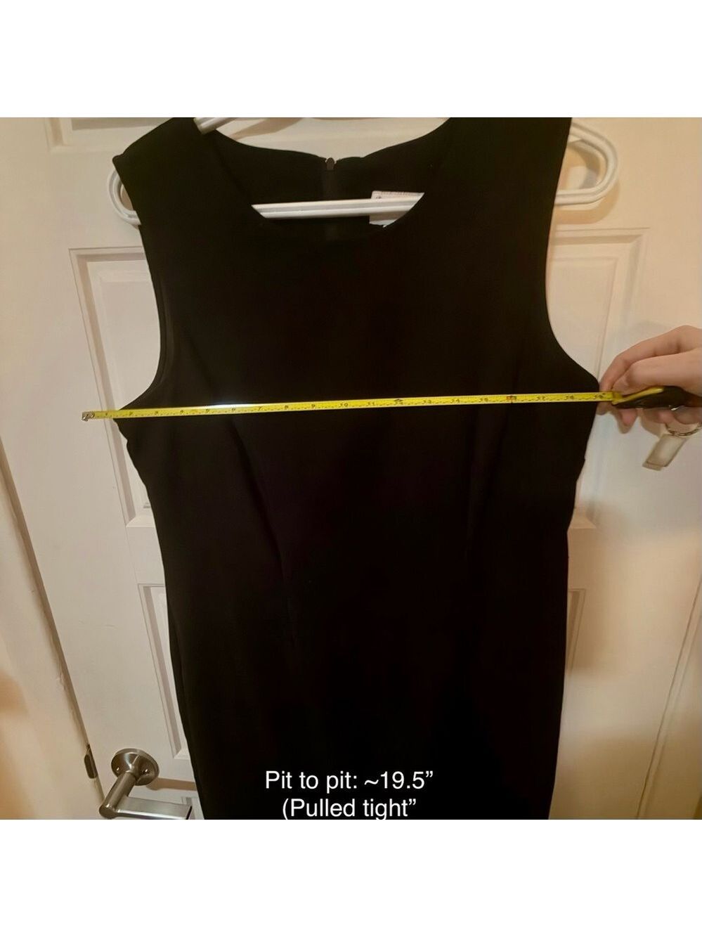 Alfred Dunner Vintage Black Dress – 14P – Sleeveless A-Line/Sheath - Picture 12 of 15